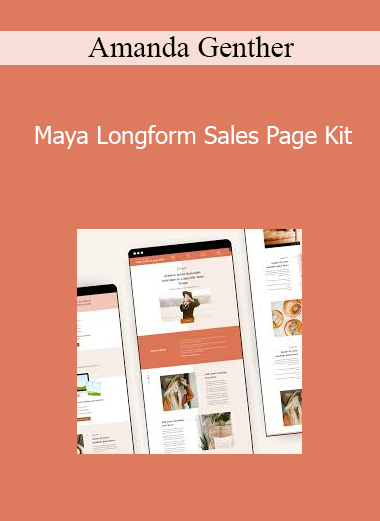 Amanda Genther - Maya Longform Sales Page Kit