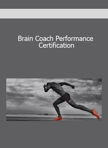 Brain Coach Performance Certification