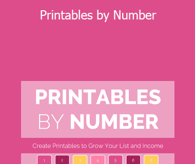 Suzi Whitford - Printables by Number