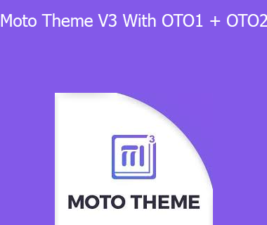 Moto Theme V3 With OTO1 + OTO2