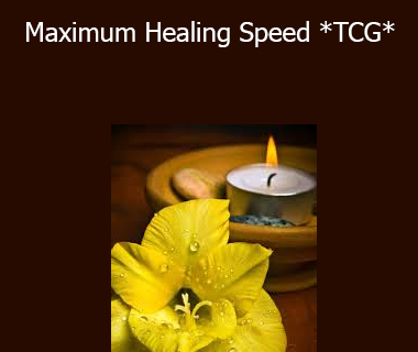 Subliminal Shop - Maximum Healing Speed *TCG*