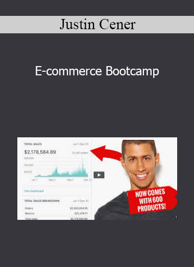 Justin Cener - E-commerce Bootcamp